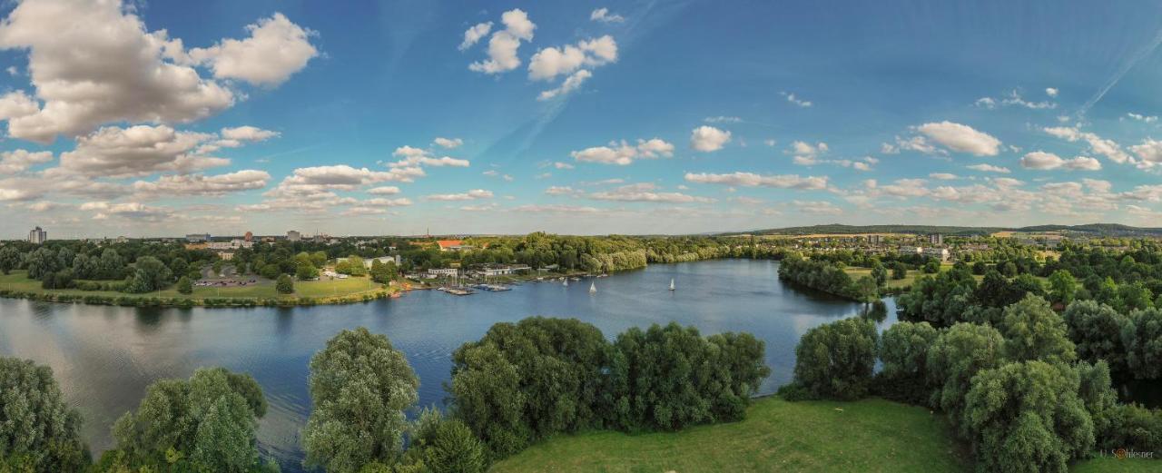 Hotel Am See Salzgitter Esterno foto